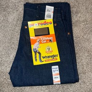 Mens wrangler cowboy cut jeans